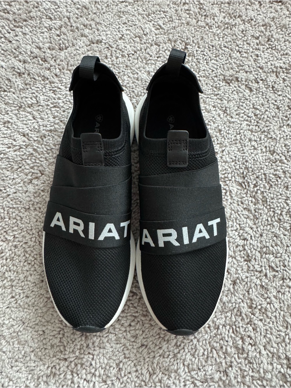 Ariat Black Slip-On Athletic Sneakers